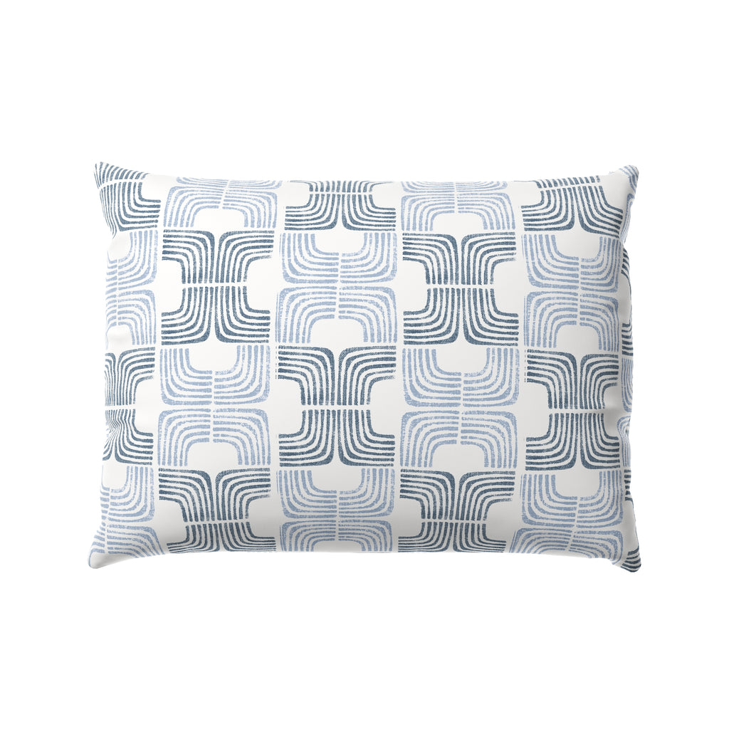 Boudoir Pillow in Groovy - Denim