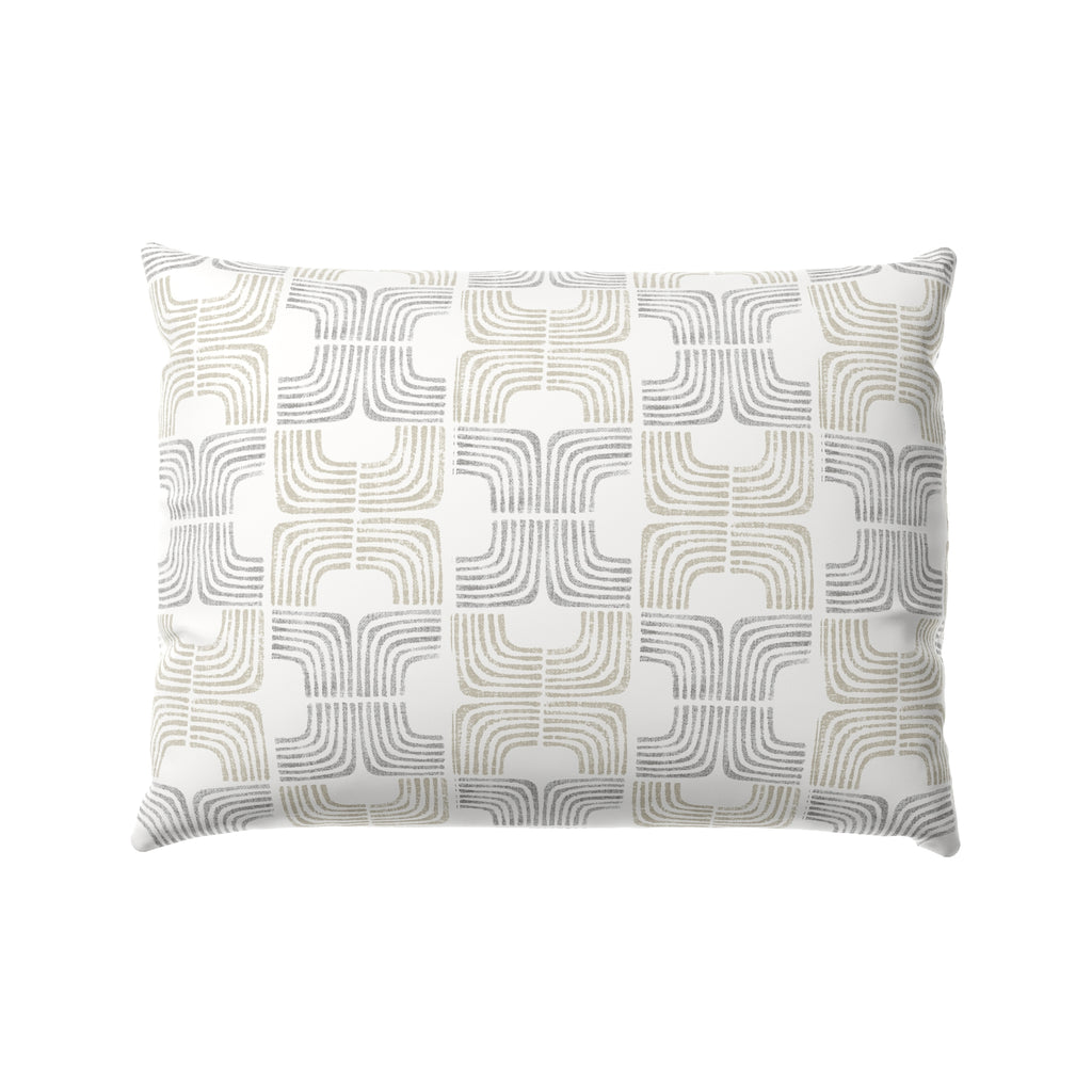 Boudoir Pillow in Groovy - Natural
