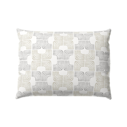 Boudoir Pillow in Groovy - Natural