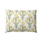Boudoir Pillow in Cottage Flowers - Sunbeam