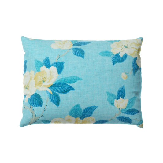 Boudoir Pillow in Grandma's Floral - Pale Blue