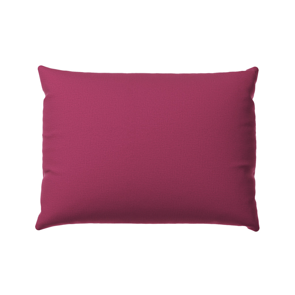 Boudoir Pillow in Lush Linen - Beet