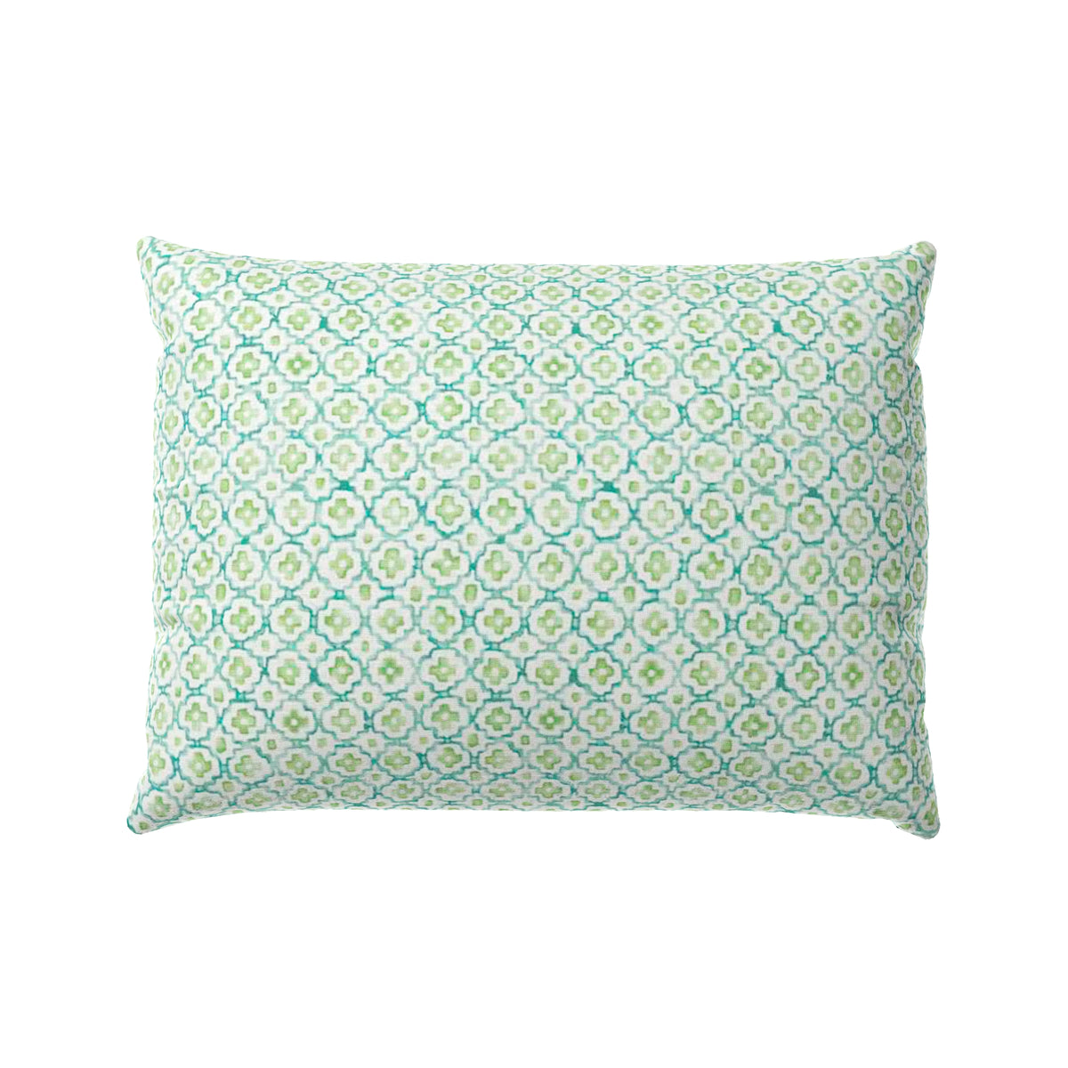 Boudoir Pillow in Positive Print - Emerald
