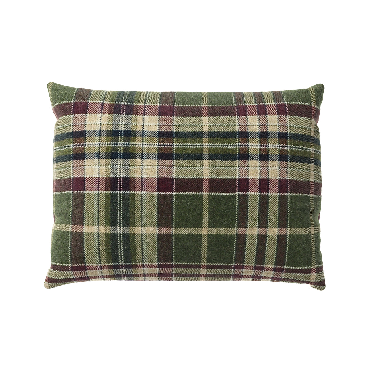 Boudoir Pillow in Tartan - Evergreen