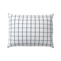 Boudoir Pillow in Check With Me - White