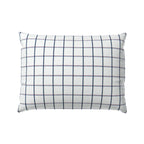 Boudoir Pillow in Check With Me - White