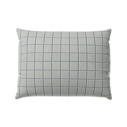 Boudoir Pillow in Check With Me - Feather