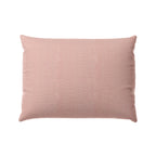 Boudoir Pillow in Slubby Linen - Think Pink