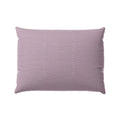 Boudoir Pillow in Slubby Linen - Plum