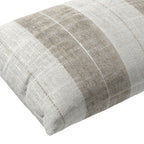 Boudoir Pillow in French Laundry Stripe - Champagne