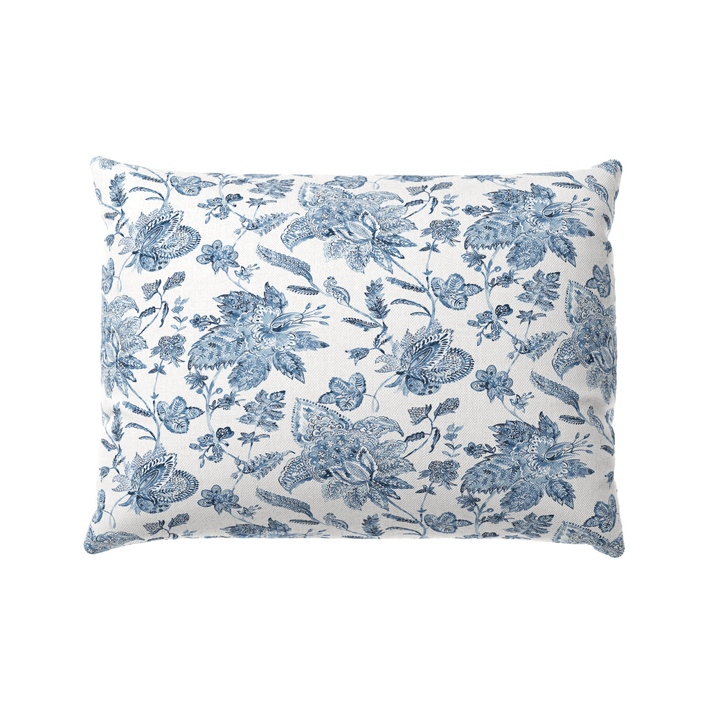 Boudoir Pillow in Toile - Blue Skies