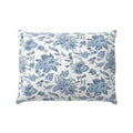 Boudoir Pillow in Toile - Blue Skies