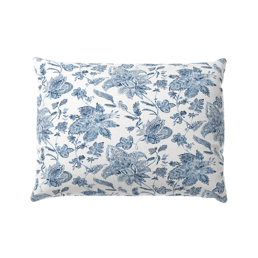 Boudoir Pillow in Toile - Blue Skies