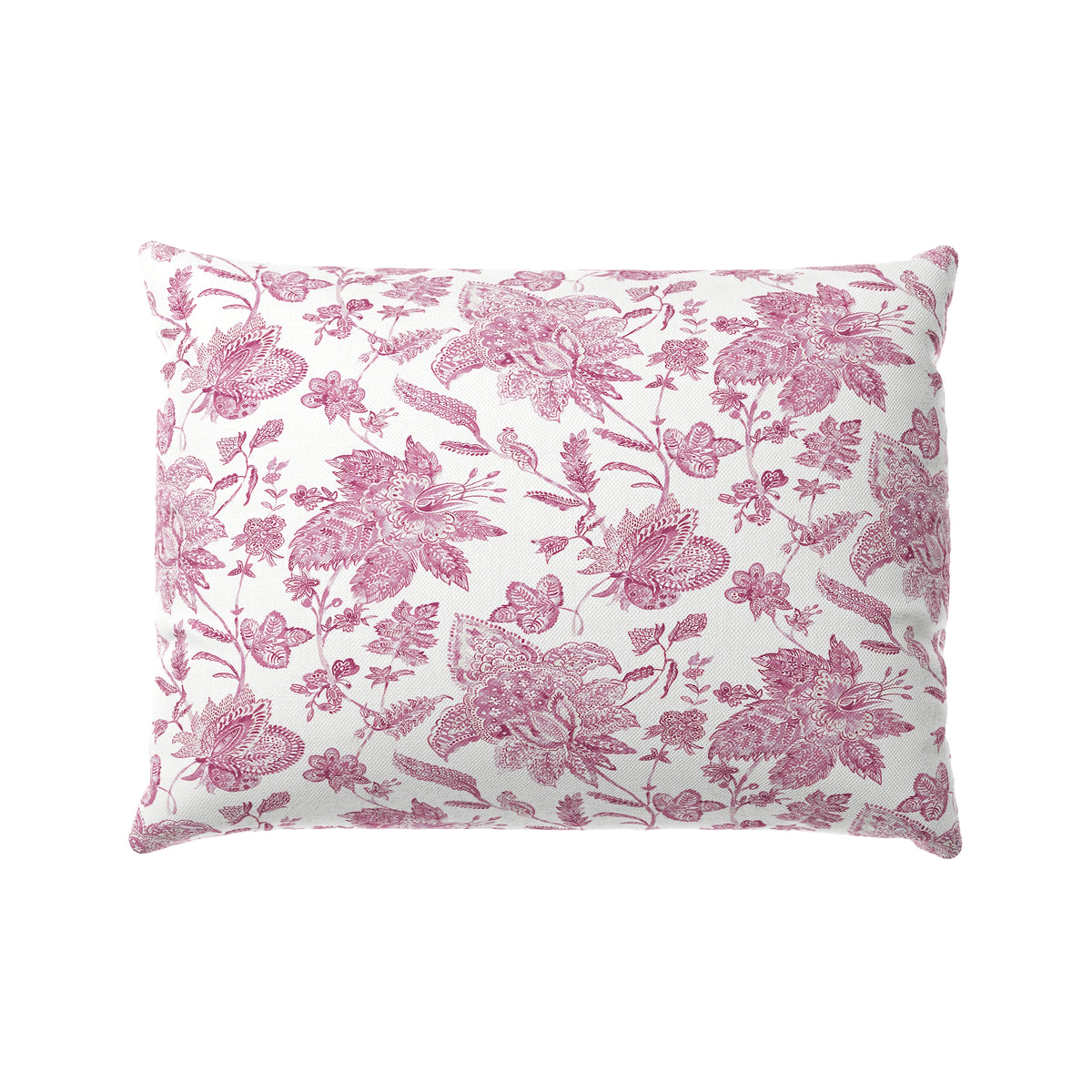 Boudoir Pillow in Toile - Strawberry