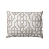 Boudoir Pillow in Trellis Like It Is - Beige