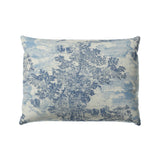 Boudoir Pillow in Country Toile - Sapphire