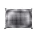 Boudoir Pillow in Gingham - Black
