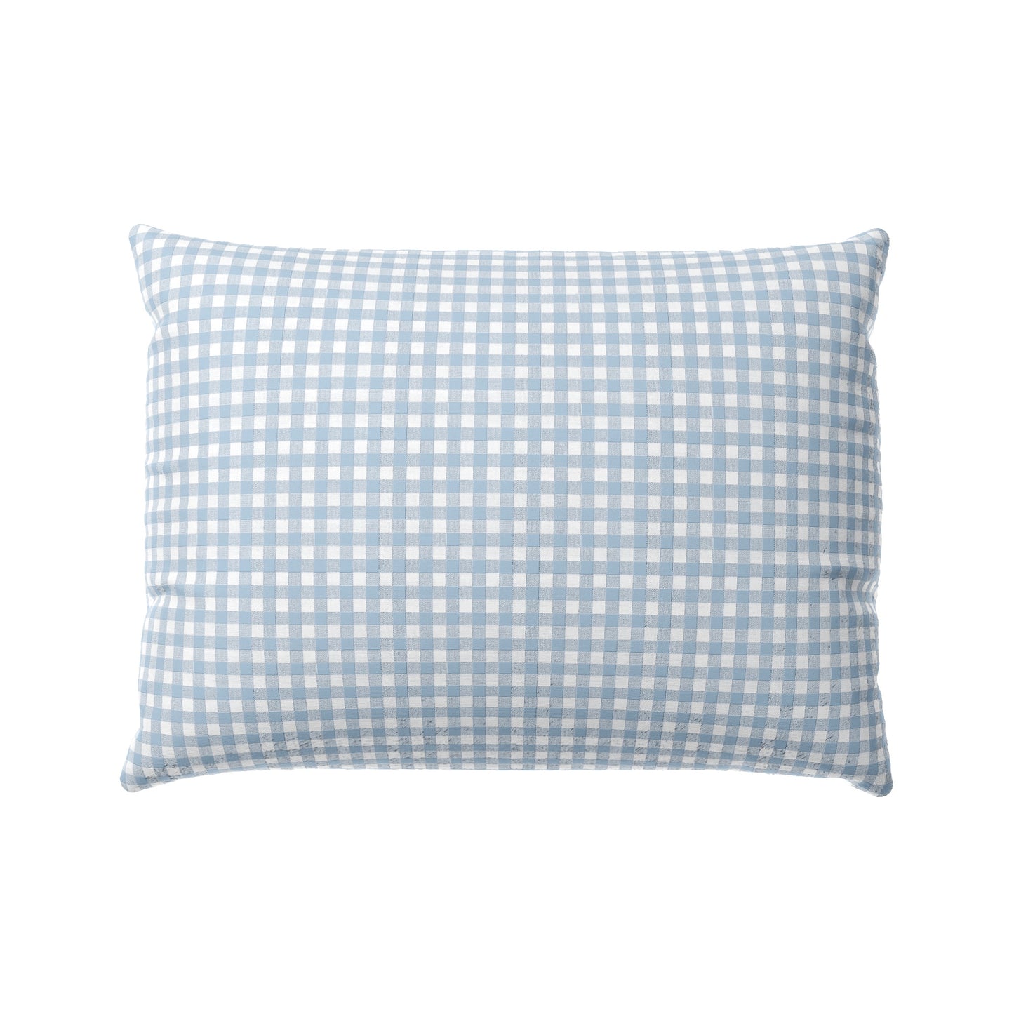 Boudoir Pillow in Gingham - Blue Jean
