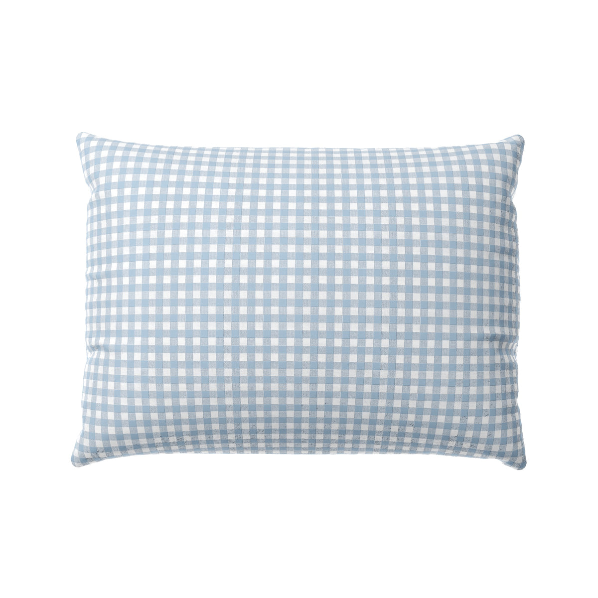 Boudoir Pillow in Gingham - Blue Jean