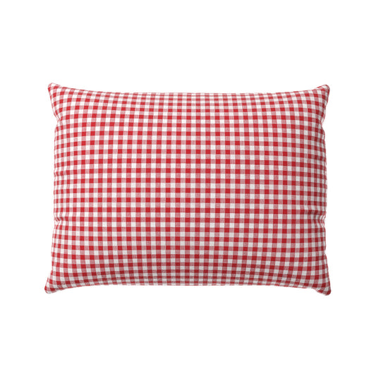 Boudoir Pillow in Gingham - Cherry