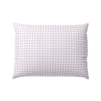 Boudoir Pillow in Gingham - Lilac