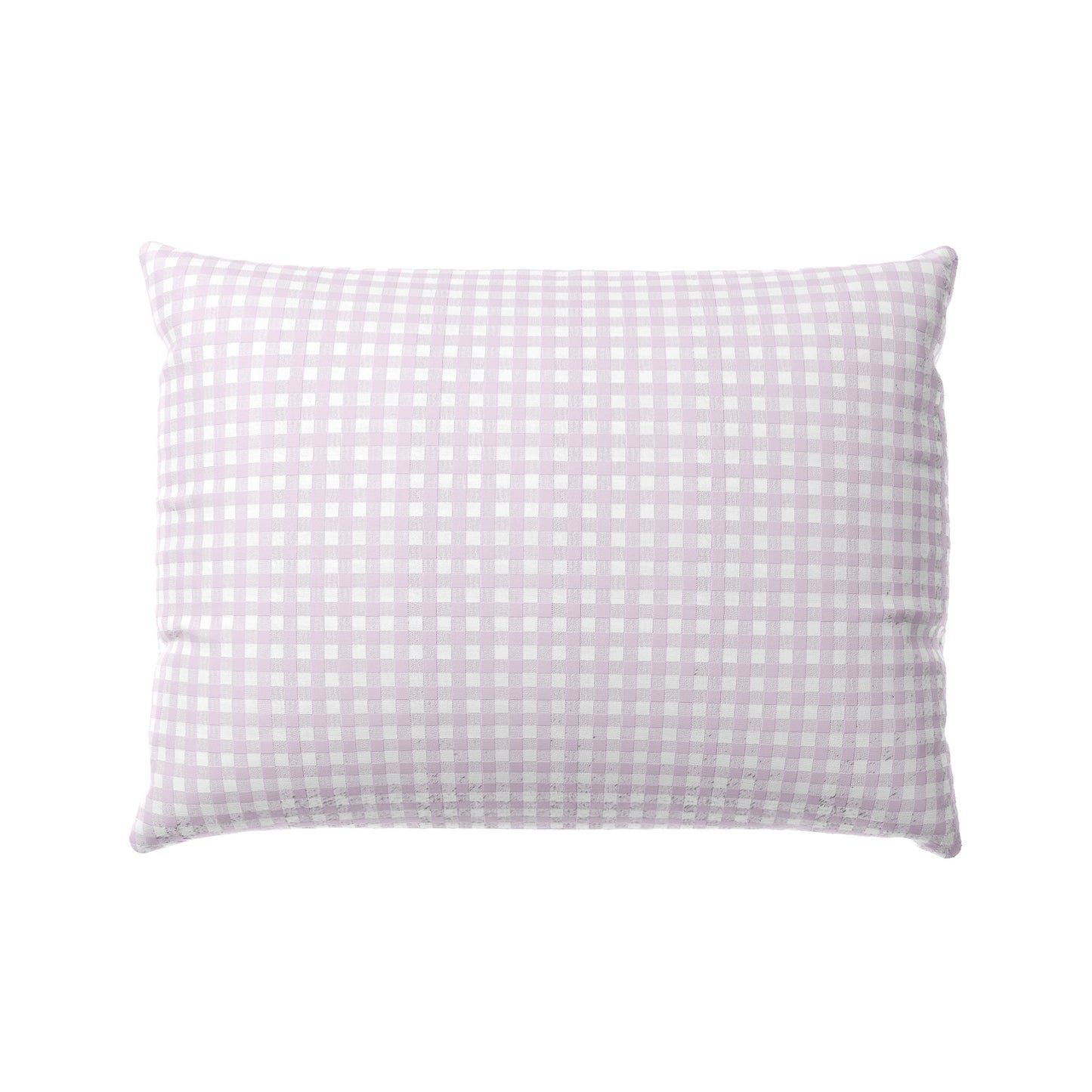 Boudoir Pillow in Gingham - Lilac