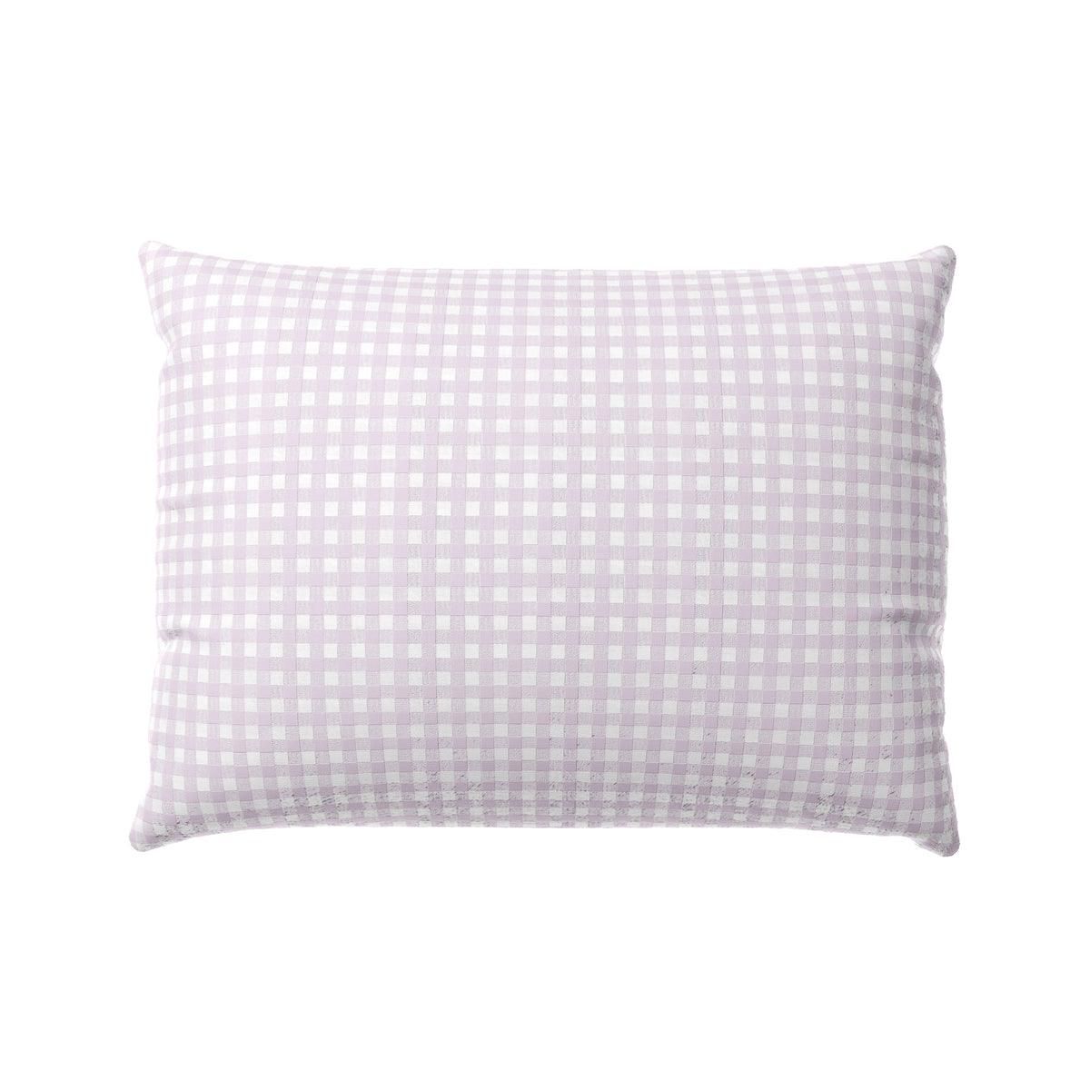 Boudoir Pillow in Gingham - Lilac