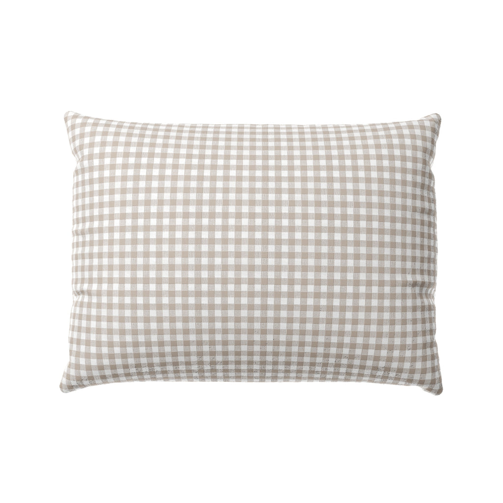 Boudoir Pillow in Gingham - Hay