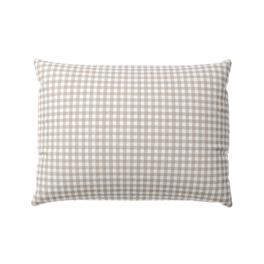 Boudoir Pillow in Gingham - Hay