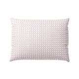 Boudoir Pillow in Gingham - Light Pink