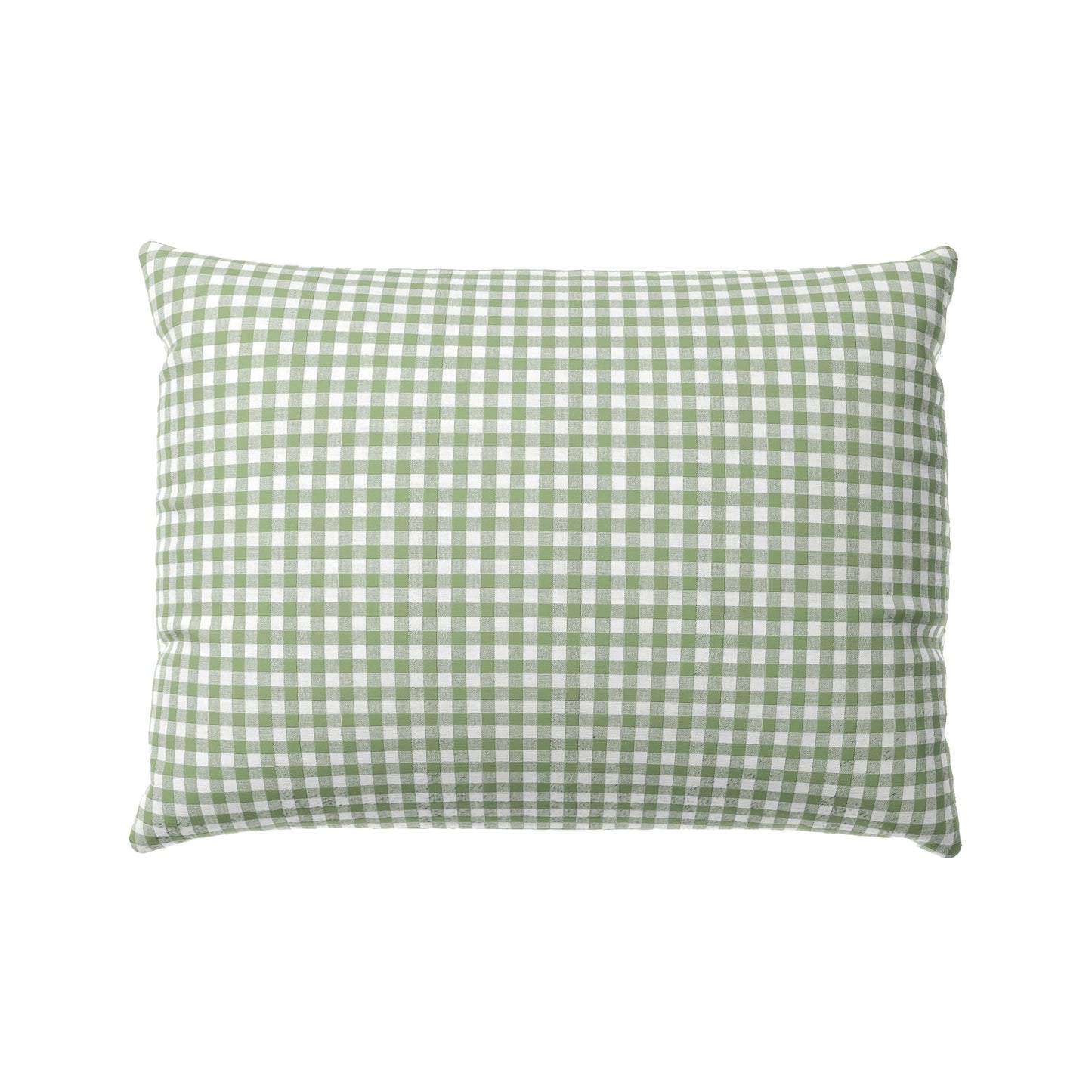 Boudoir Pillow in Gingham - Sage
