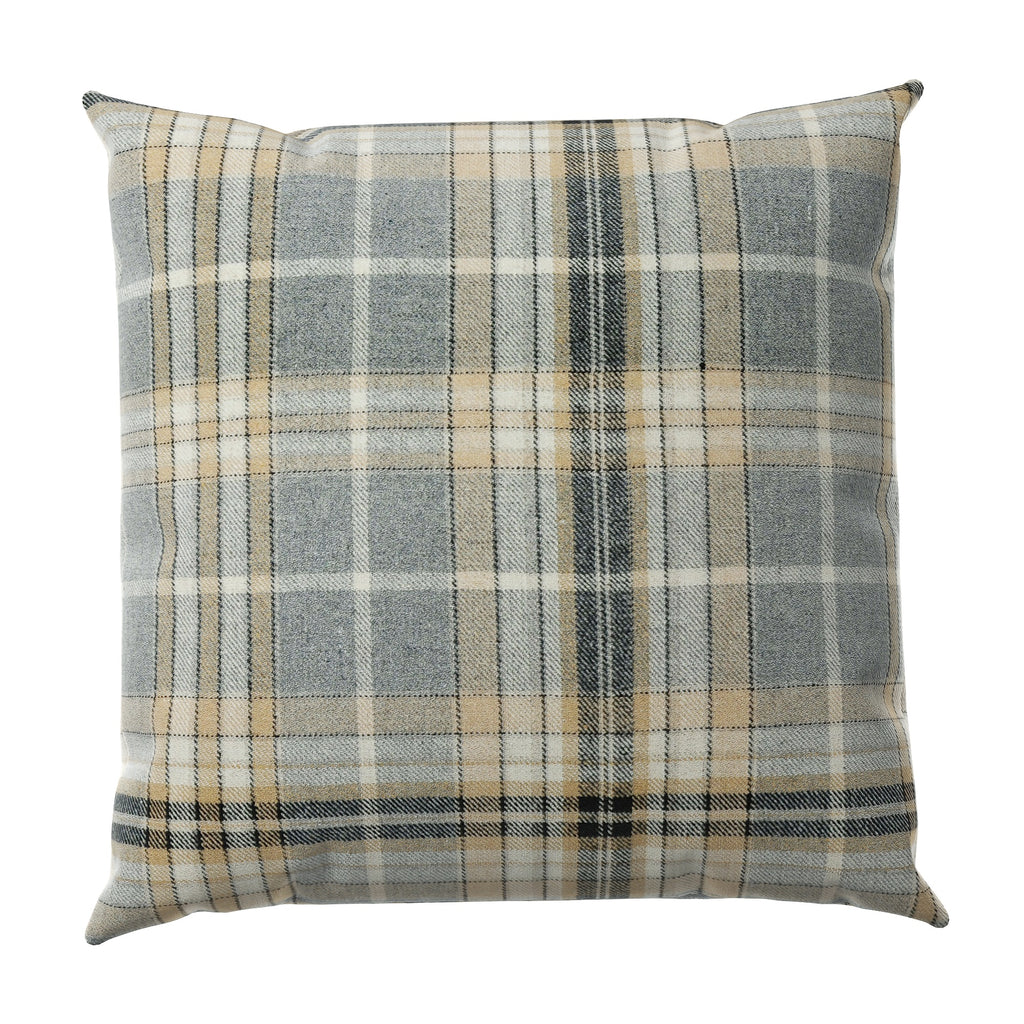 Throw Pillow in Tartan - Thunder