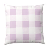 Throw Pillow in Lilac Buffalo Check