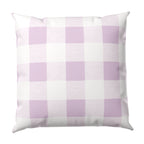 Euro Sham in Buffalo Check - Lilac