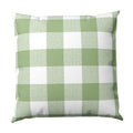 Throw Pillow in Buffalo Check - Sage