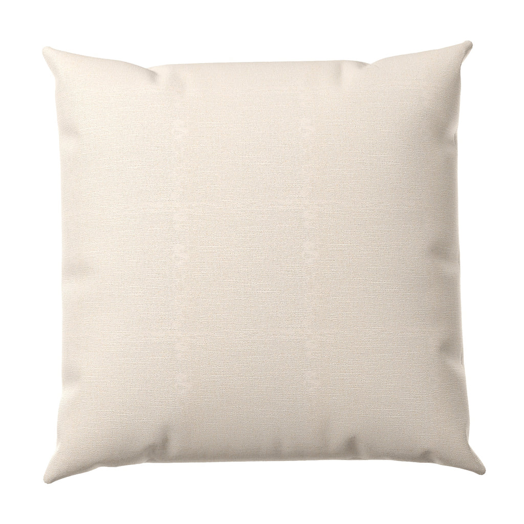 Throw Pillow in Slubby Linen -  Ivory