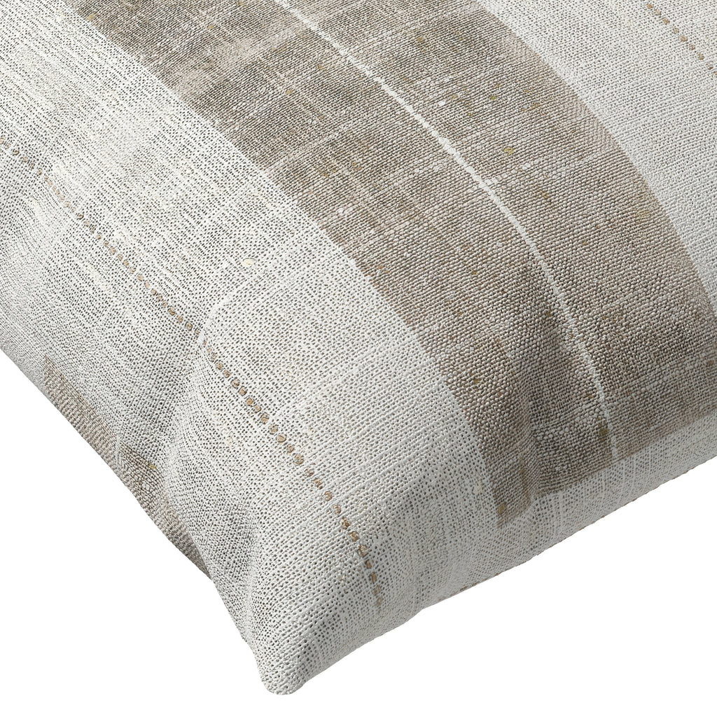 Euro Sham in French Laundry Stripe - Champagne