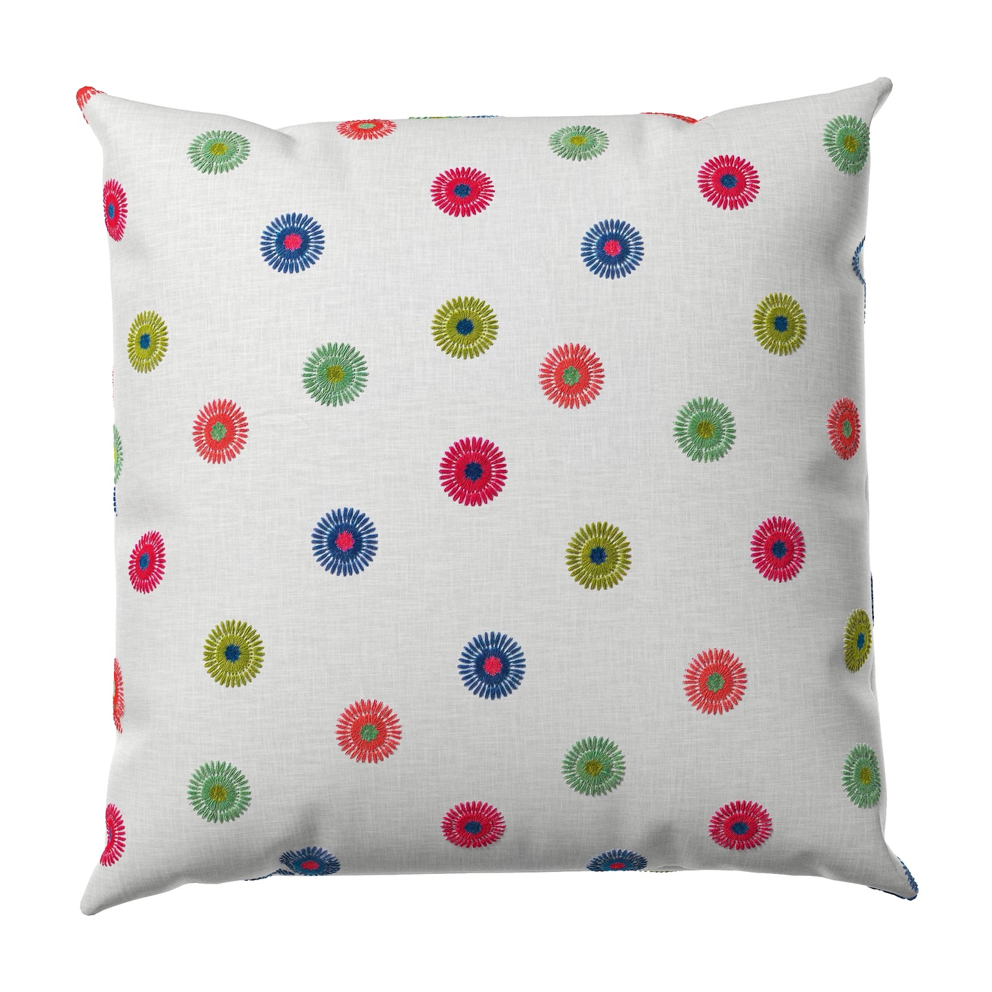 Throw Pillow in Coming Up Daisies
