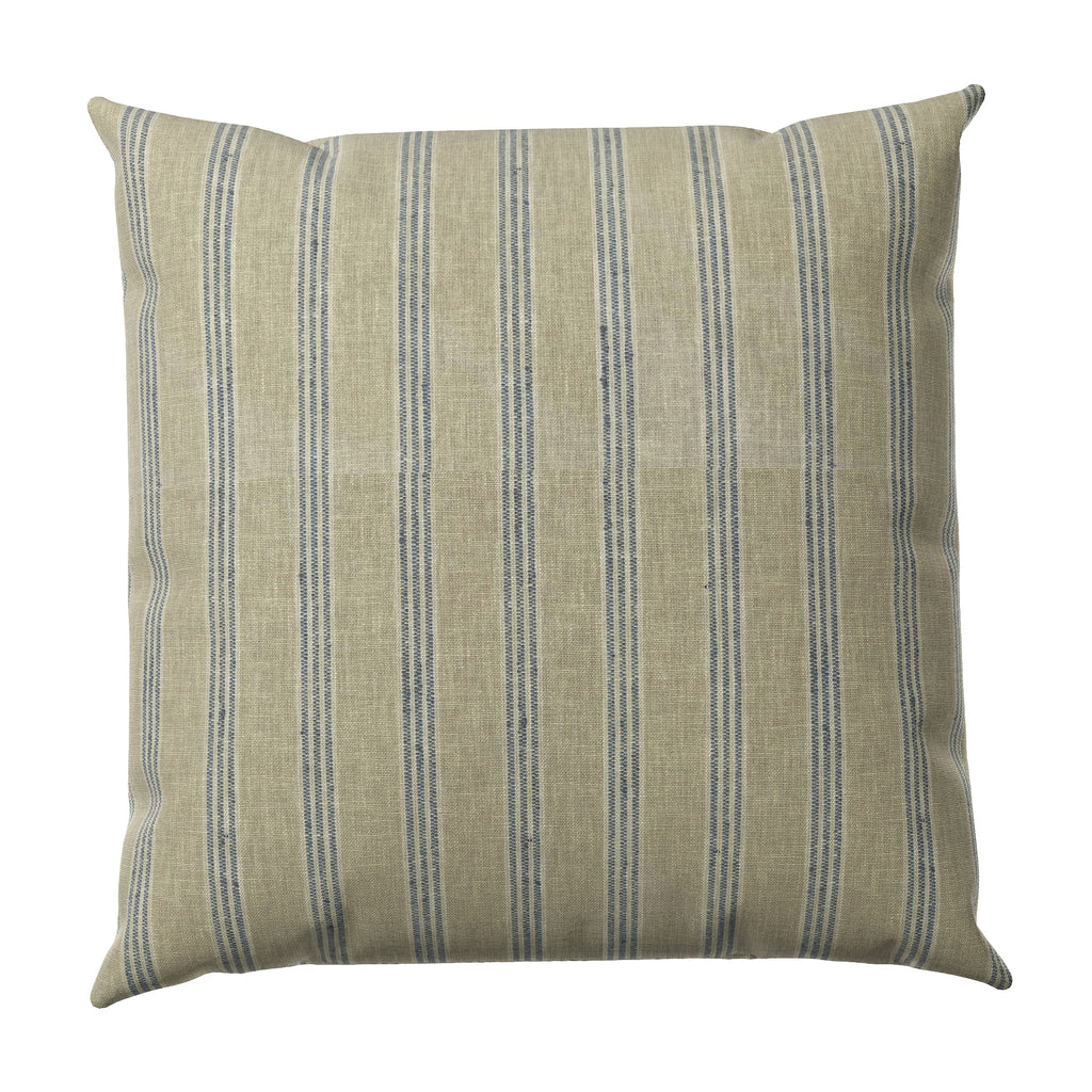Euro Sham in Nautical Stripes - Shoreline