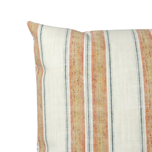 Euro Sham in French Laundry Stripe - Apricot