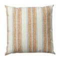 Euro Sham in French Laundry Stripe - Apricot