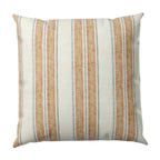 Euro Sham in French Laundry Stripe - Apricot