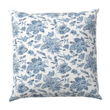 Throw Pillow in Toile - Blue Skies