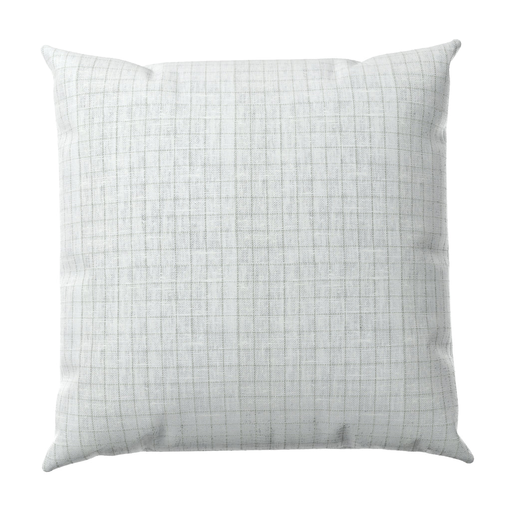 Throw Pillow in 100% Linen - Salt Air