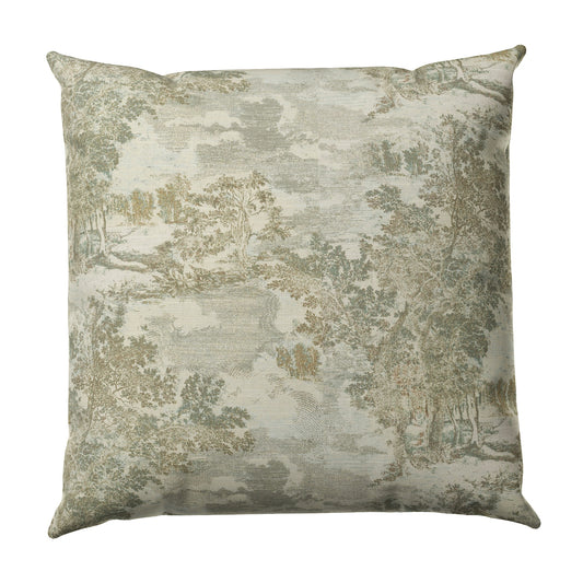 Throw Pillow in Country Toile - Ivy