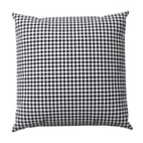 Euro Sham in Gingham - Black