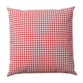 Euro Sham in Gingham - Cherry