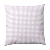 Euro Sham in Gingham - Lilac