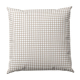 Throw Pillow in Gingham - Hay