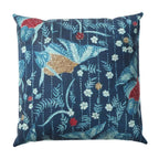 Throw Pillow in Koi Pond - Blue